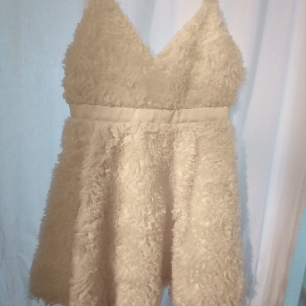 Fashion Nova Rushed Ruffled XL Mini Dress